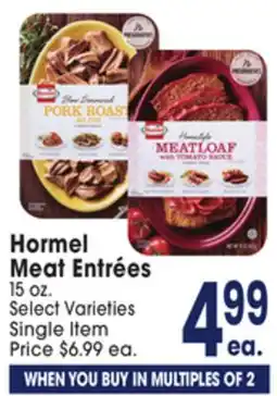 Jewel-Osco Hormel Meat Entrees offer