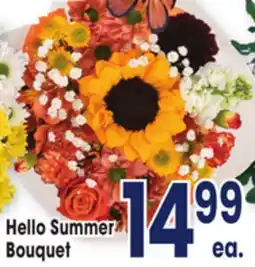 Jewel-Osco Hello Summer Bouquet offer