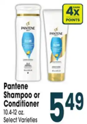Jewel-Osco Pantene Shampoo or Conditioner offer