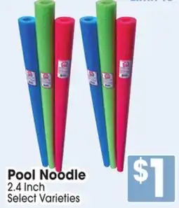 Jewel-Osco Pool Noodle offer