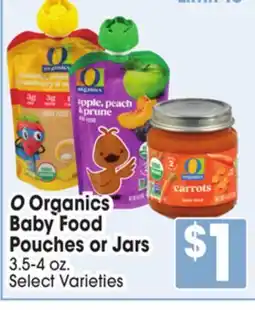Jewel-Osco O Organics Baby Food Pouches or Jars offer