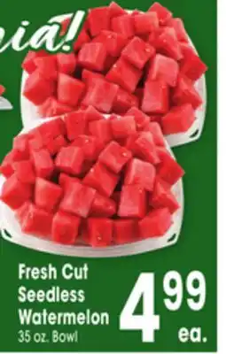 Jewel-Osco Fresh Cut Seedless Watermelon offer