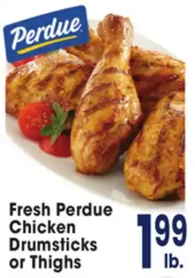 Jewel-Osco Fresh Perdue Chicken Drumsticks or Thighs offer