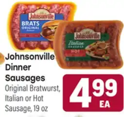 Tony’s Fresh Market Johnsonville Dinner Sausages offer