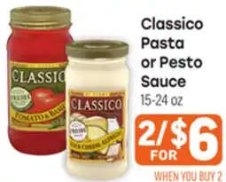 Tony’s Fresh Market Classico Pasta or Pesto Sauce offer
