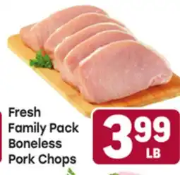 Tony’s Fresh Market Fresh Family Pack Boneless Pork Chops offer