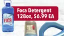 Tony’s Fresh Market Foca Detergent offer