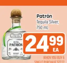 Tony’s Fresh Market Patrón Tequila Silver offer