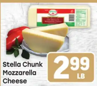Tony’s Fresh Market Stella Chunk Mozzarella Cheese offer