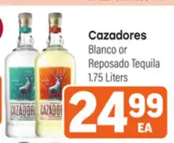 Tony’s Fresh Market Cazadores Blanco or Reposado Tequila offer