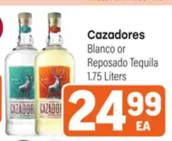 Tony’s Fresh Market Cazadores Blanco or Reposado Tequila offer