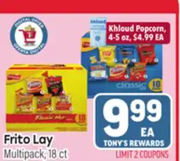 Tony’s Fresh Market Frito Lay offer