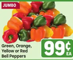 Tony’s Fresh Market Green, Orange, Yellow or Red Bell Peppers offer