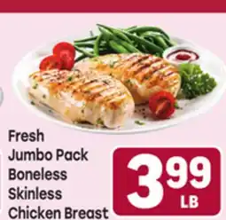 Tony’s Fresh Market Fresh Jumbo Pack Boneless Skinless Chicken Breast offer