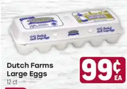 Tony’s Fresh Market Dutch Farms Large Eggs offer