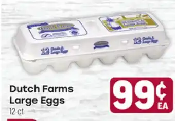 Tony’s Fresh Market Dutch Farms Large Eggs offer