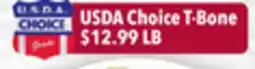Tony’s Fresh Market USDA Choice T-Bone offer