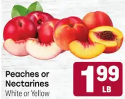 Tony’s Fresh Market Peaches or Nectarines offer