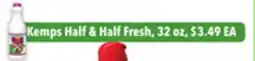 Tony’s Fresh Market Kemps Half & Half Fresh offer