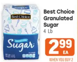 Tony’s Fresh Market Best Choice Granulated Sugar offer
