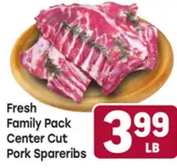 Tony’s Fresh Market Fresh Family Pack Center Cut Pork Spareribs offer