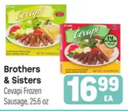 Tony’s Fresh Market Brothers & Sisters Cevapi Frozen Sausage offer