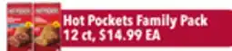 Tony’s Fresh Market Hot Pockets Family Pack offer