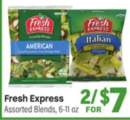 Tony’s Fresh Market Fresh Express Assorted Blends offer