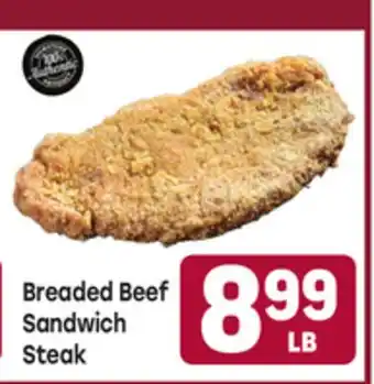 Tony’s Fresh Market Breaded Beef Sandwich Steak offer