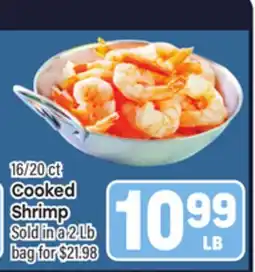 Tony’s Fresh Market 16/20 ct Cooked Shrimp offer
