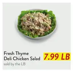 Fresh Thyme Fresh Thyme Deli Chicken Salad offer