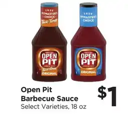 Food 4 Less Open Pit Barbecue Sauce offer