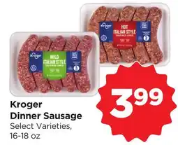Food 4 Less Kroger Dinner Sausage offer