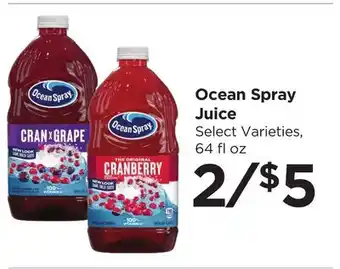 Food 4 Less Ocean Spray Juice offer