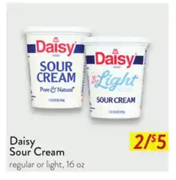 Fresh Thyme Daisy Sour Cream offer