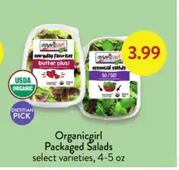 Fresh Thyme Organicgirl Packaged Salads offer