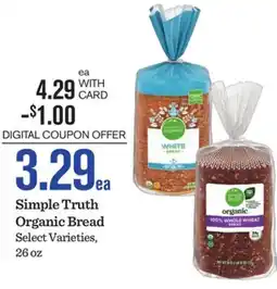 Mariano's Simple Truth Organic Bread offer