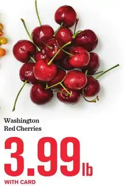 Mariano's Washington Red Cherries offer
