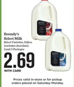 Mariano's Roundy's Select Milk offer