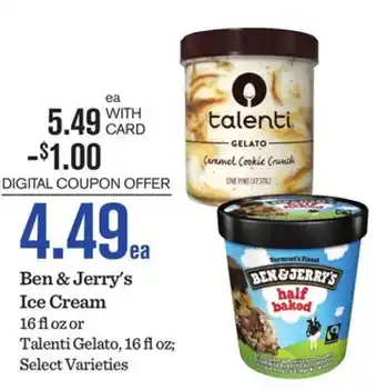 Mariano's Ben & Jerry's Ice Cream offer