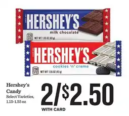 Mariano's Hershey's Candy offer