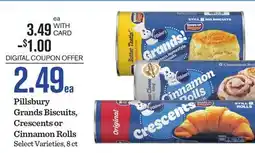 Mariano's Pillsbury Grands Biscuits, Crescents or Cinnamon Rolls offer