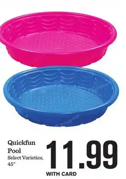 Mariano's Quickfun Pool offer