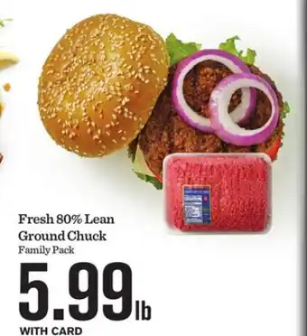 Mariano's Fresh 80% Lean Ground Chuck offer