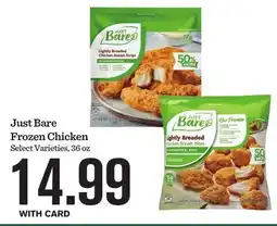 Mariano's Just Bare Frozen Chicken offer