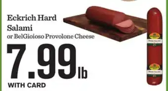 Mariano's Eckrich Hard Salami offer