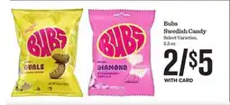 Mariano's Bubs Swedish Candy offer