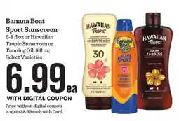 Mariano's Banana Boat Sport Sunscreen offer