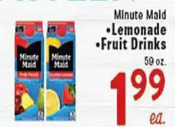 Rio Valley Market Minute Maid • Lemonade • Fruit Drinks offer