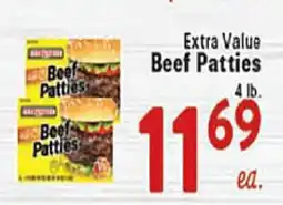 Rio Valley Market Extra Value Beef Patties offer